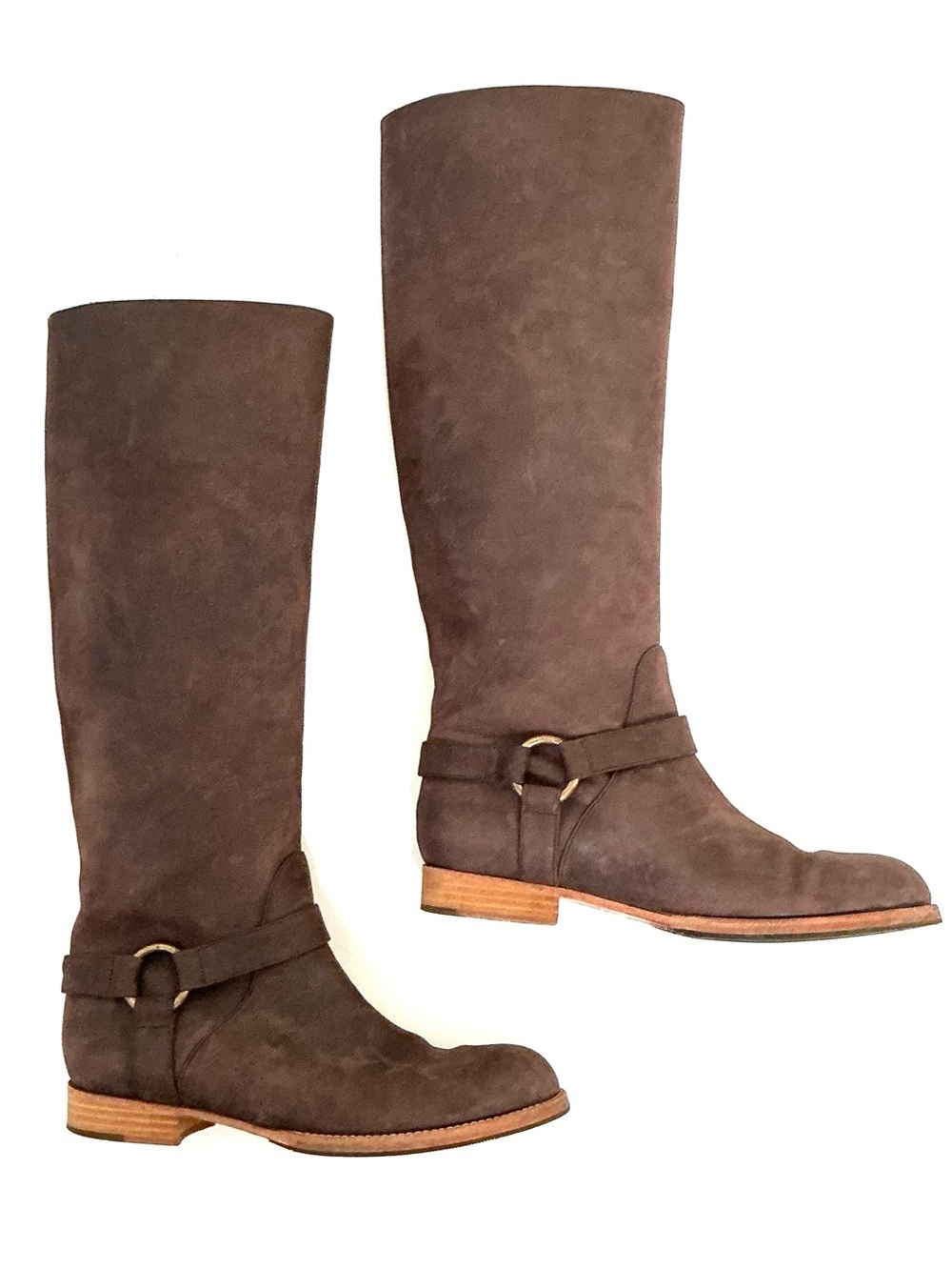 PETER NAPPI, Viviana Leather Boots 75th Anniversary Iroquois Steeplechase, Sz 37